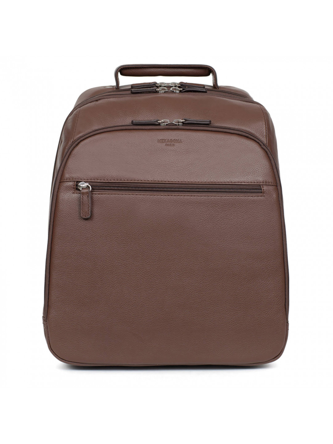 Pánský kožený batoh Hexagona Merro – hnědá